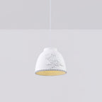 Embossed Flora Drop light Pendant Lamp