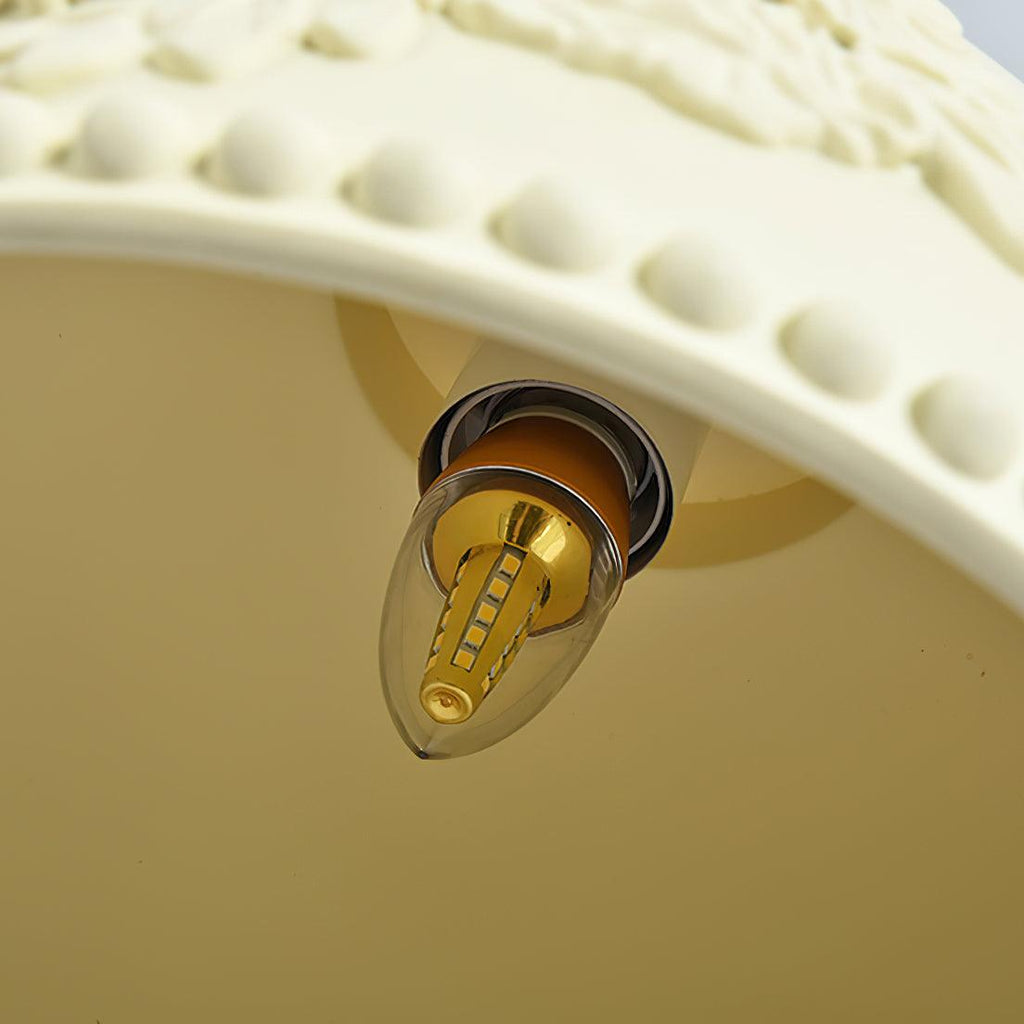 Embossed Flora Drop light Pendant Lamp