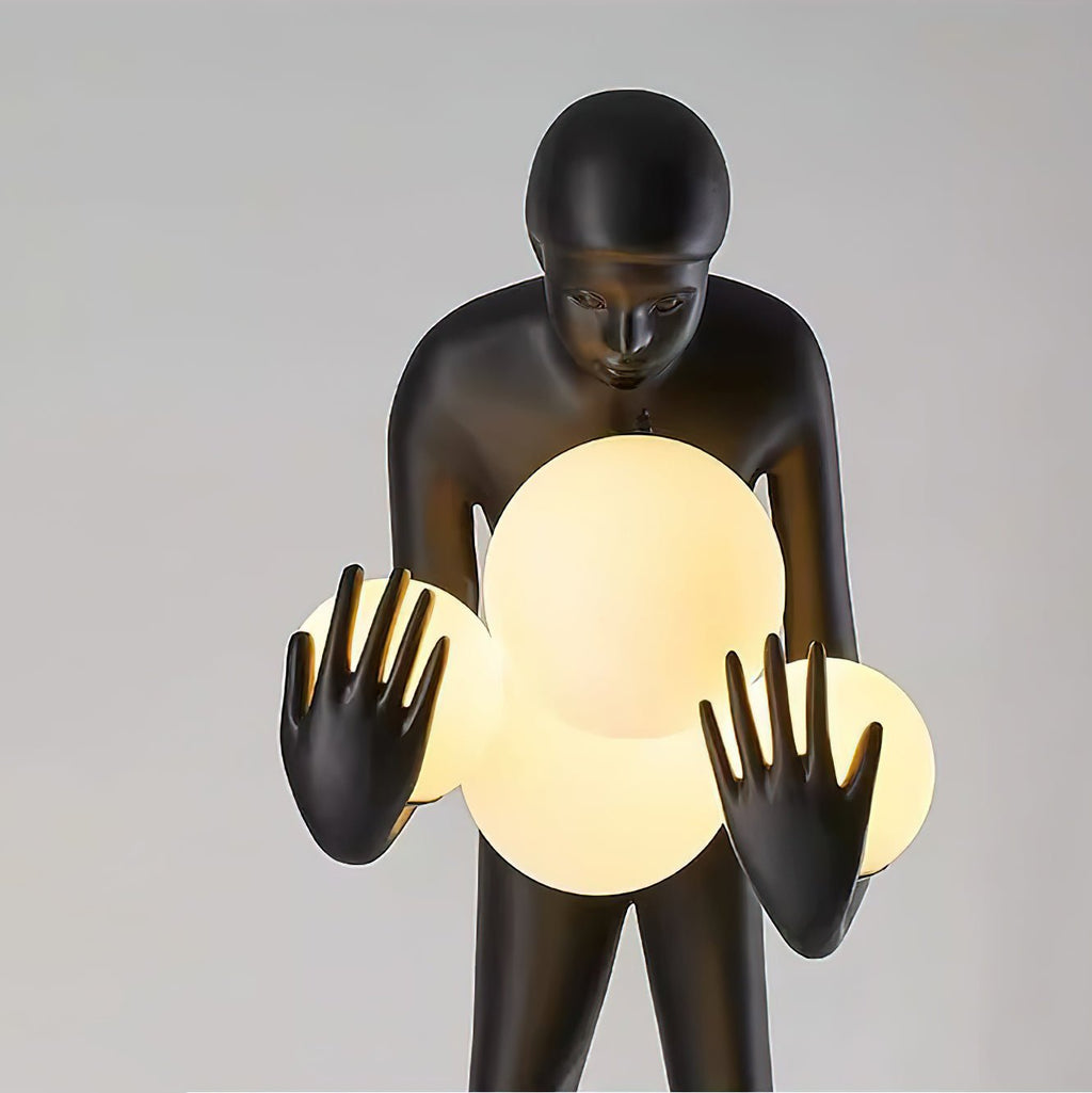 Embrace of Light Sculpture Accent Lamp Floor Lamp