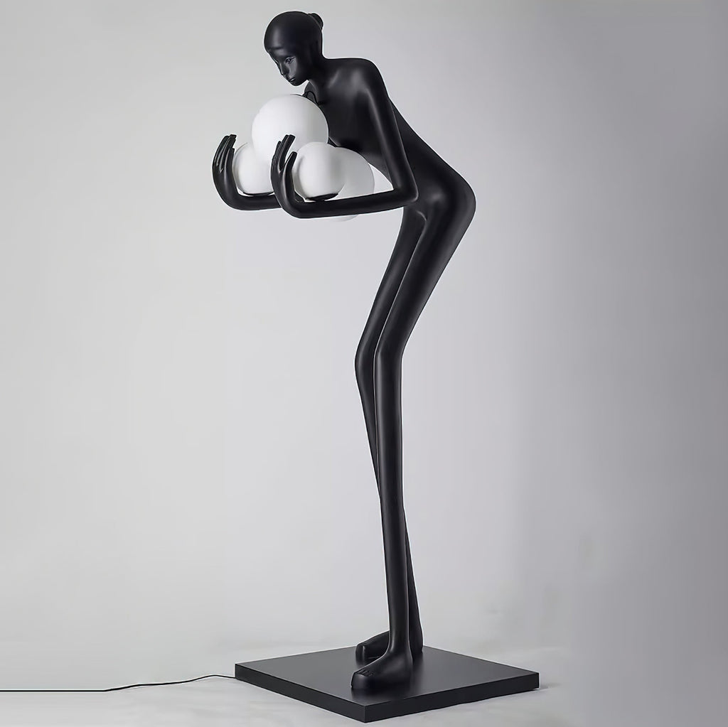 Embrace of Light Sculpture Accent Lamp Floor Lamp
