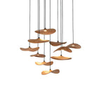 Empty Leaf Chandelier