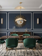 Envolee Double Biscuit Pendant Light