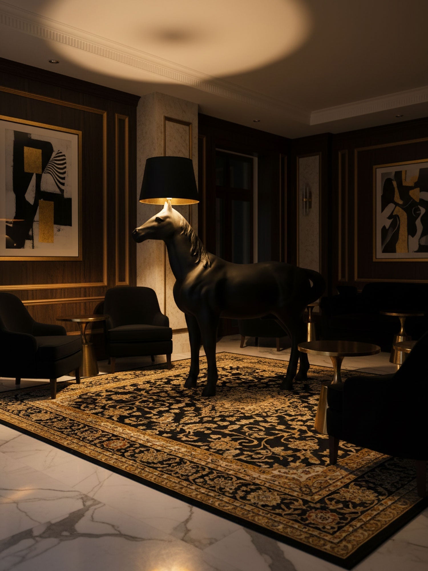Equine Majesty Floor Lamp