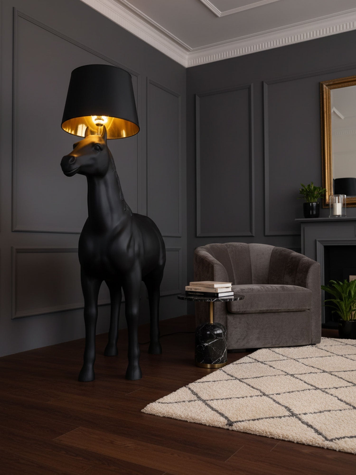 Equine Majesty Floor Lamp