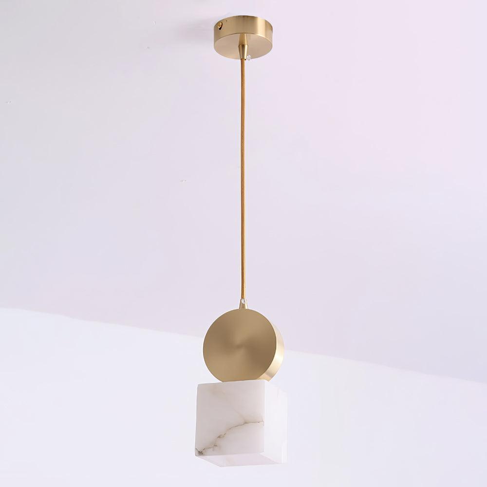 Etruscan Aabaster Droplight Pendant Light