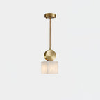 Etruscan Aabaster Droplight Pendant Light