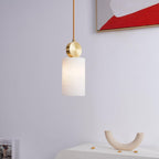 Etruscan Aabaster Droplight Pendant Light
