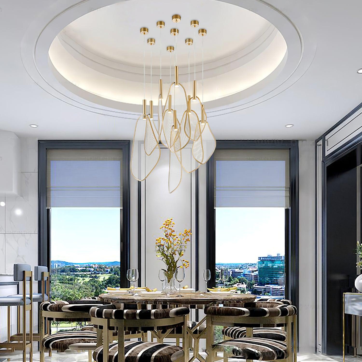 Fan Shape Ceiling light fitting Pendant Light