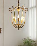 Farmhouse Lantern Electrolier Chandelier