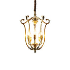 Farmhouse Lantern Electrolier Chandelier