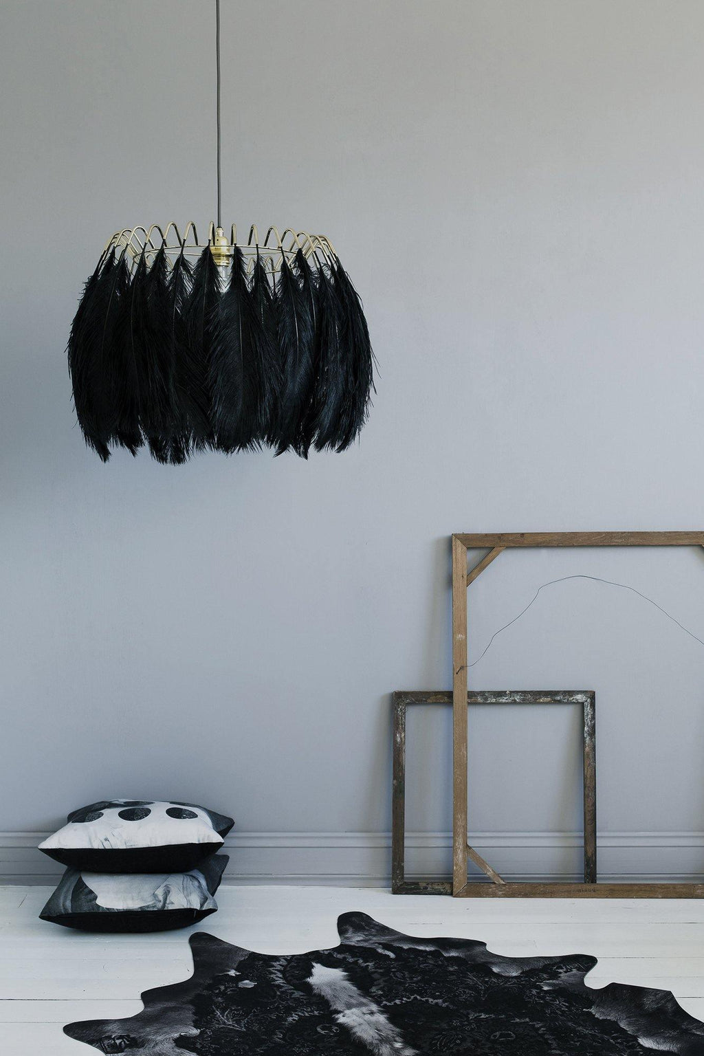 Feather Drop light Pendant Lamp