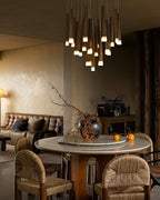 Firewood Stick Electrolier Chandelier