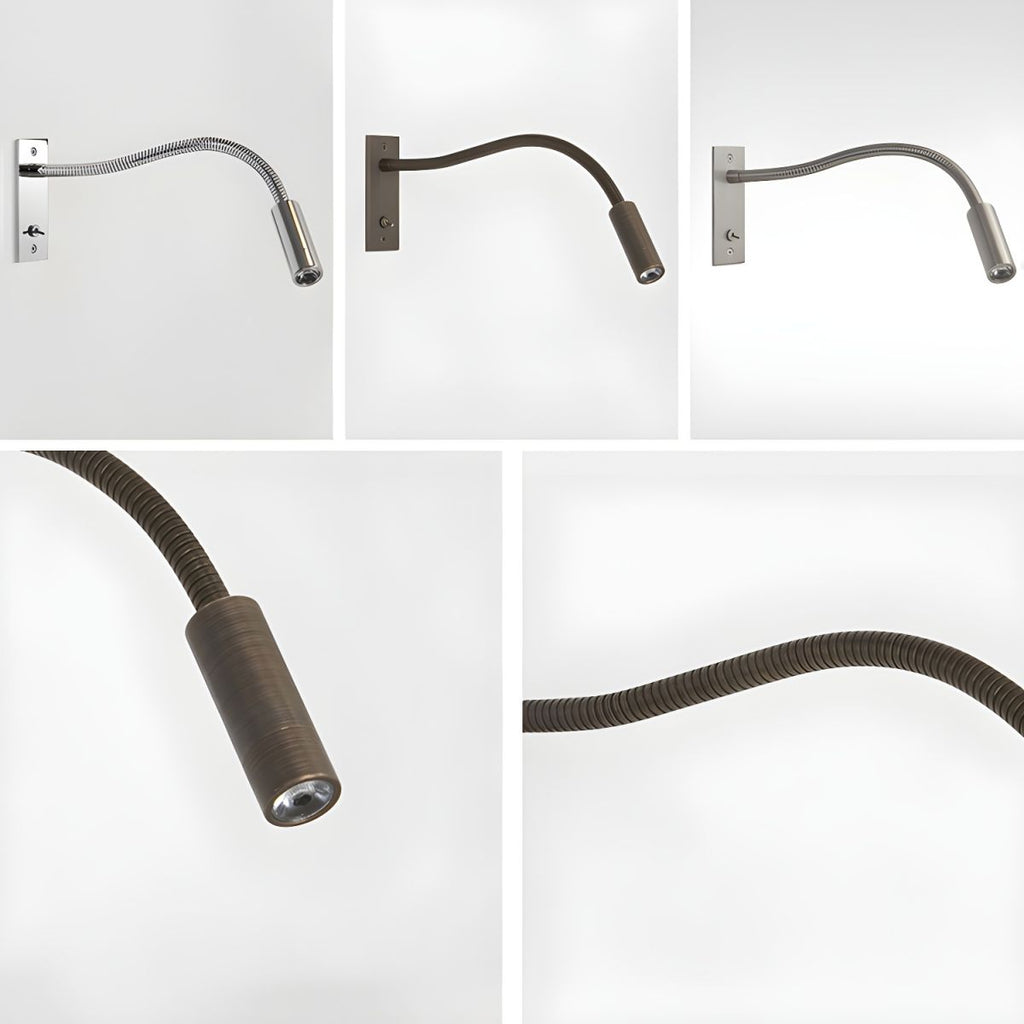 Flexible Gooseneck Sconce Wall Lamp