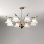 Flora Brass Electrolier Chandelier