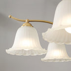 Flora Brass Electrolier Chandelier