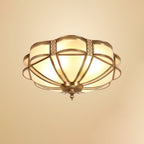 Floral Brass Ceiling-mounted light Ceiling Lamp