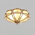 Floral Brass Ceiling-mounted light Ceiling Lamp