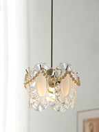 Floral Glass Houselight Pendant Lamp