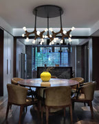 Flower Bone Ceiling fixture Chandelier
