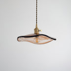 Flower Petal Glass Houselight Pendant Light
