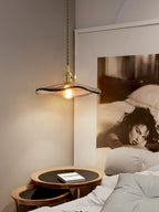 Flower Petal Glass Houselight Pendant Light