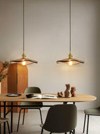 Flower Petal Glass Houselight Pendant Light