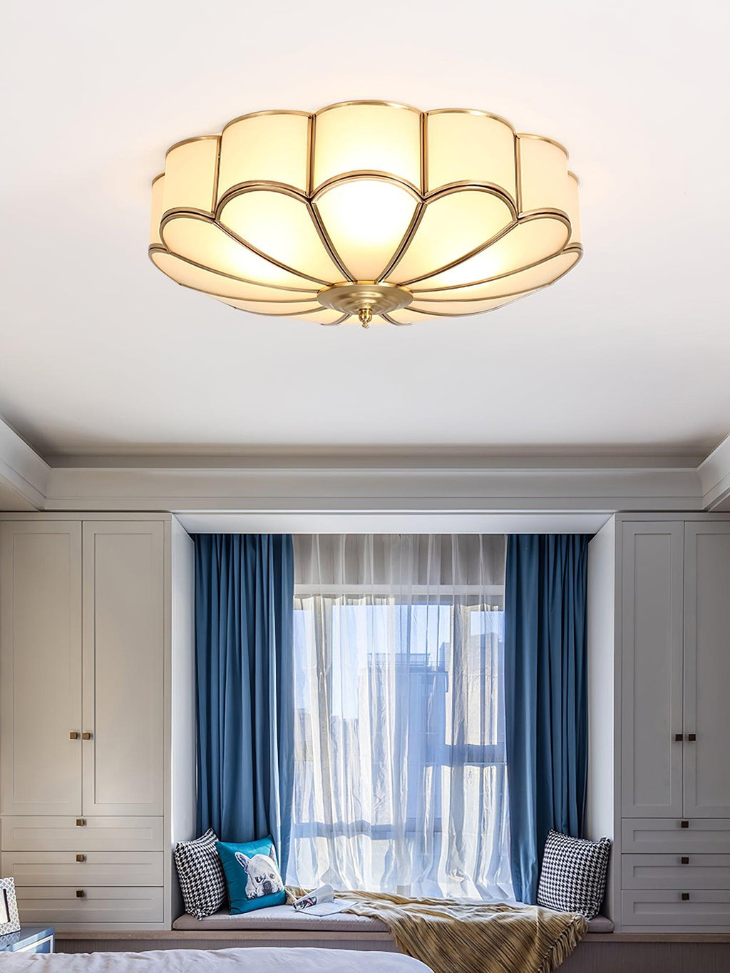 Scalloped Flush Ceiling-mounted light Ceiling Light