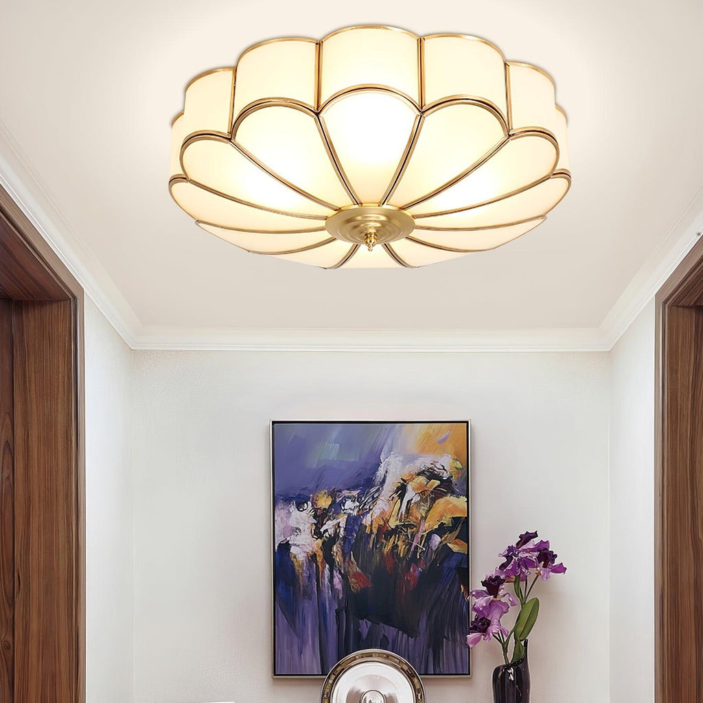 Scalloped Flush Ceiling-mounted light Ceiling Light