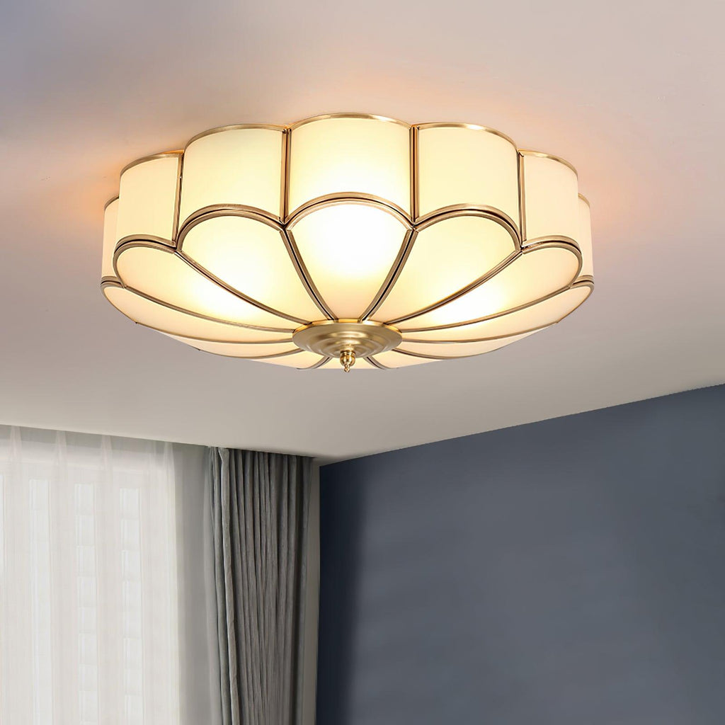 Scalloped Flush Ceiling-mounted light Ceiling Light
