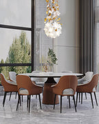 Flying Flowers Fluttering Gasolier Chandelier