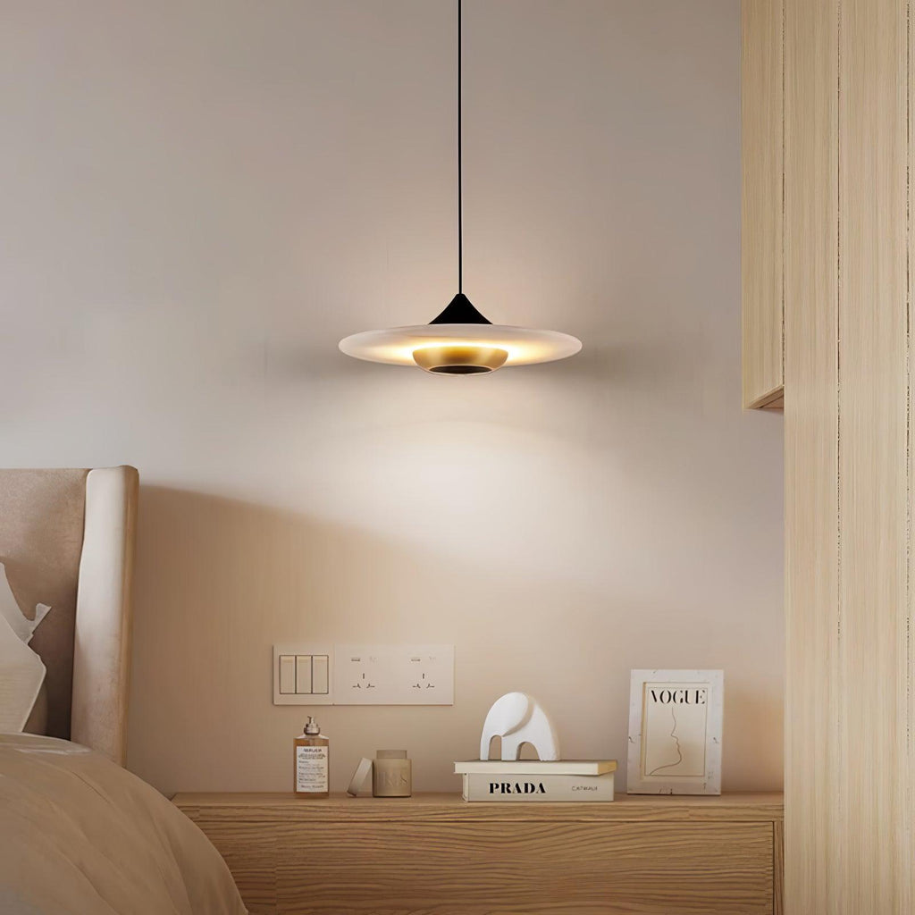 Flying Saucer Marble Houselight Pendant Lamp