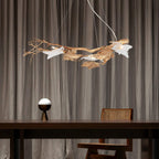 Folio Branch Brass Pendant light Chandelier