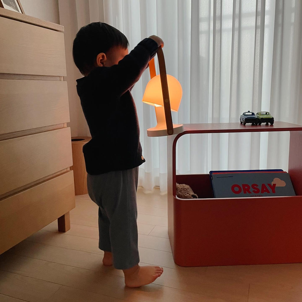 Portable Glass Charging Bedside lamp Table Lamp