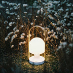 Portable Glass Charging Bedside lamp Table Lamp