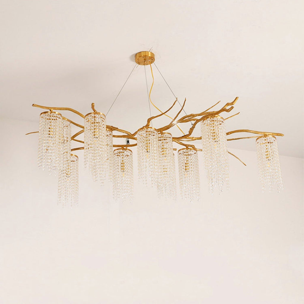 Forest Dawn Brass Pendant light Chandelier