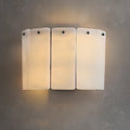 Fractured Alabaster Wall Sconce