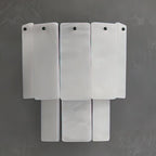 Fractured Alabaster Wall Sconce