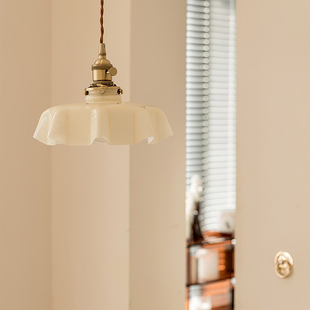 French Flower Droplight Pendant Light