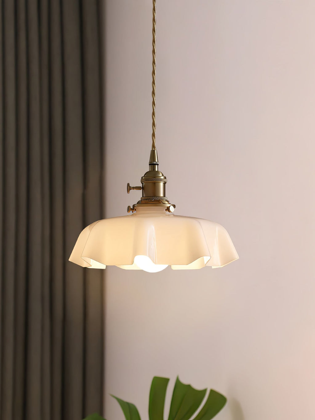 French Flower Droplight Pendant Light