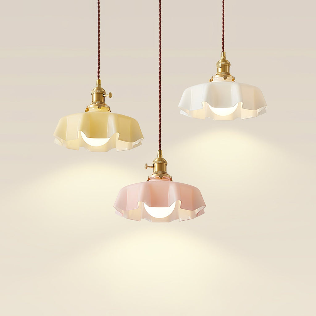 French Flower Droplight Pendant Light