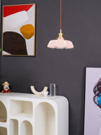 French Flower Houselight Pendant Swag Light