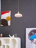 French Flower Houselight Pendant Swag Light