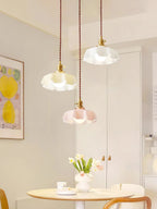 French Flower Houselight Pendant Swag Light