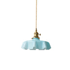 French Flower Houselight Pendant Swag Light