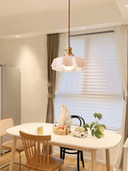French Flower Houselight Pendant Swag Light