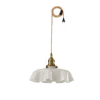 French Flower Houselight Pendant Swag Light