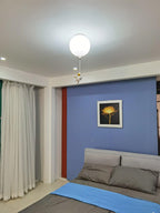 Frosted Balloon Flush mount light Ceiling Light
