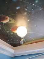 Frosted Balloon Flush mount light Ceiling Light