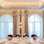 Frosted Petals Frozen Electrolier Chandelier