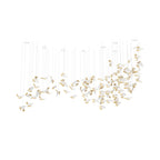 Frosted Petals Frozen Electrolier Chandelier